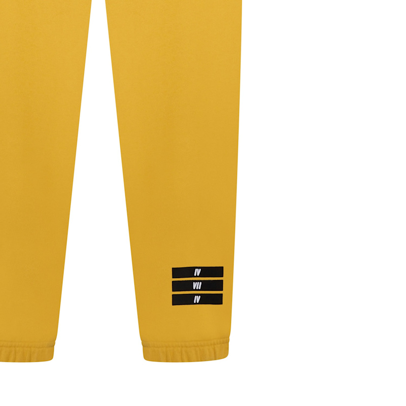 Thumbnail of 474 Organic Fitted Jogger Pants – Mustard Yellow image