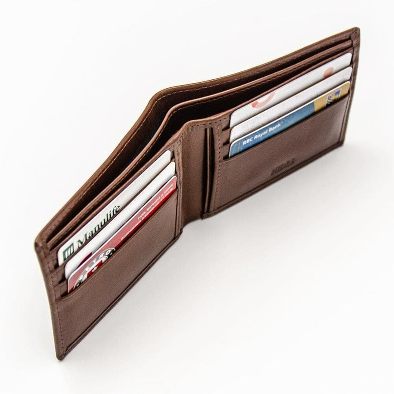 Thumbnail of Handmade Leather Wallet, Classic Compact Cash & Card Holder image