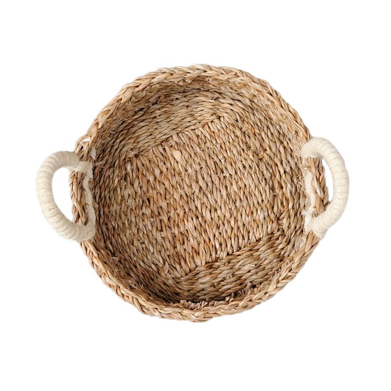 Thumbnail of Handwoven Savar Round Bread Basket image