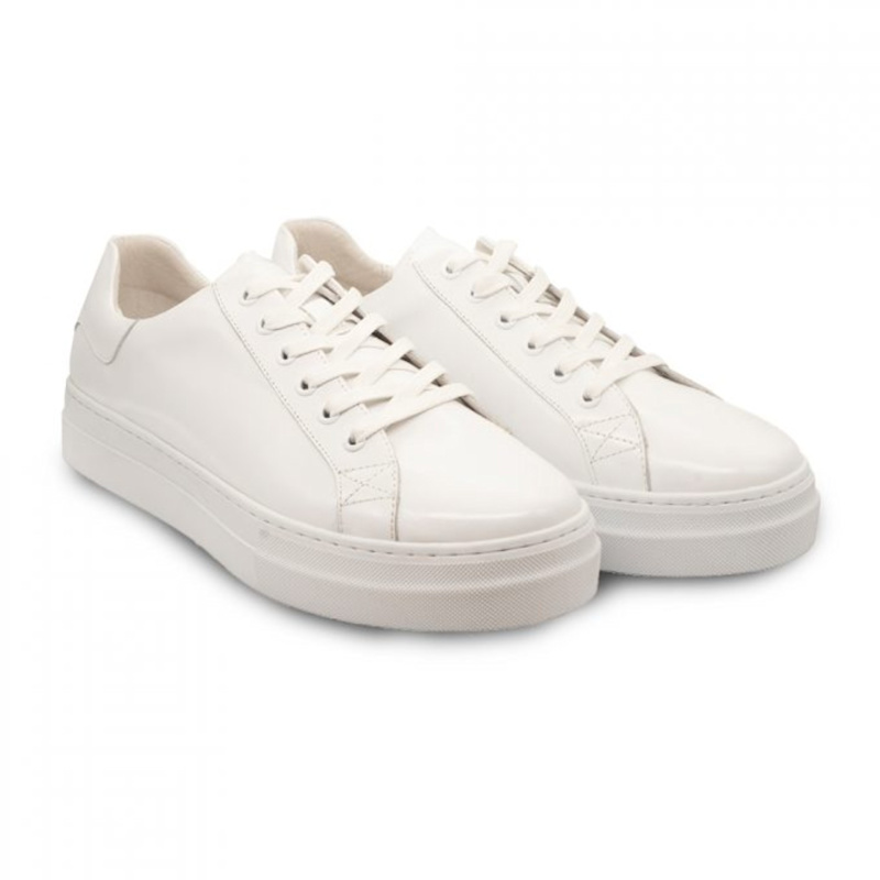 Thumbnail of Leather Sneakers – White image