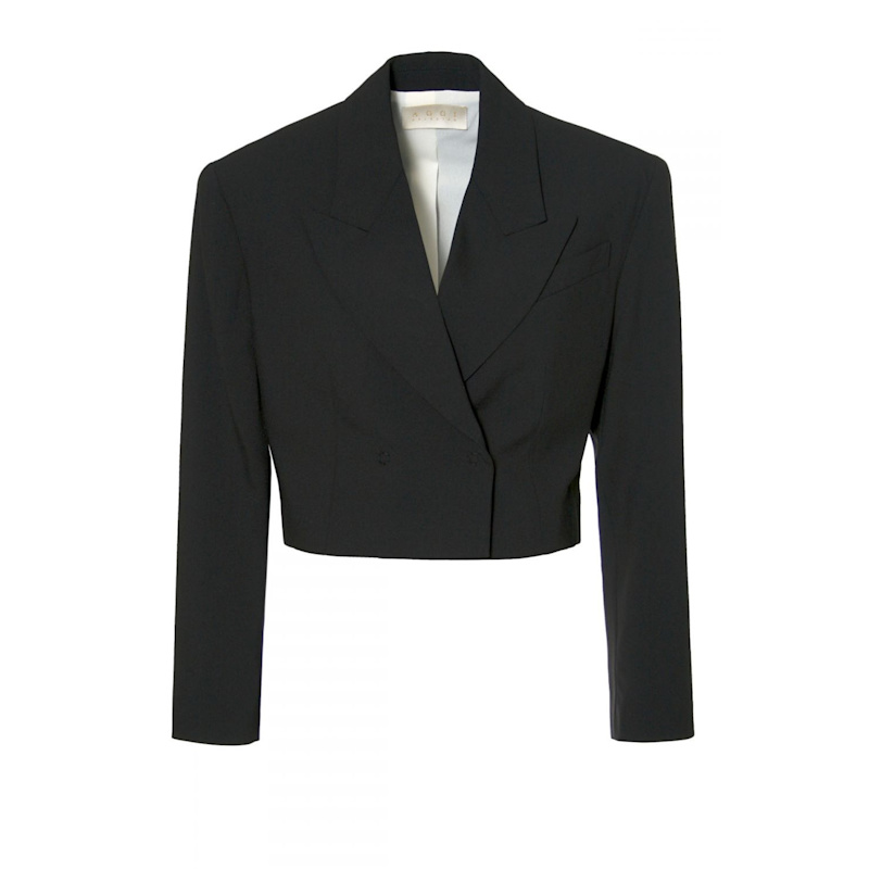 Thumbnail of Giorgia Neutral Black Blazer image