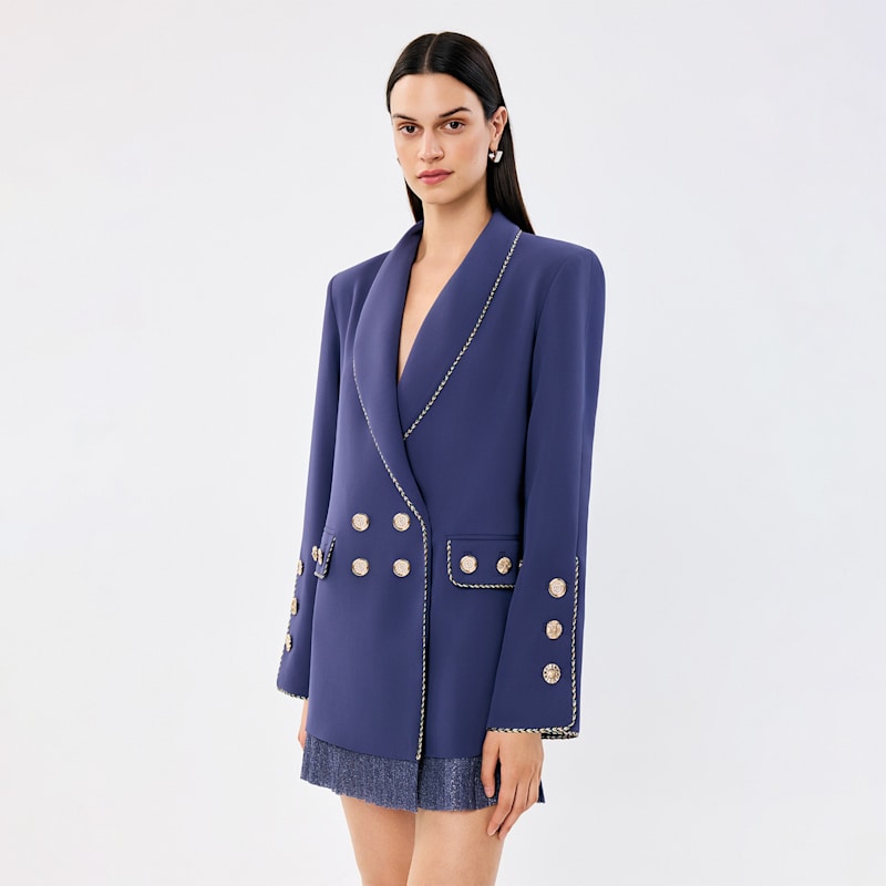 Thumbnail of Abell Dress İn İndigo image