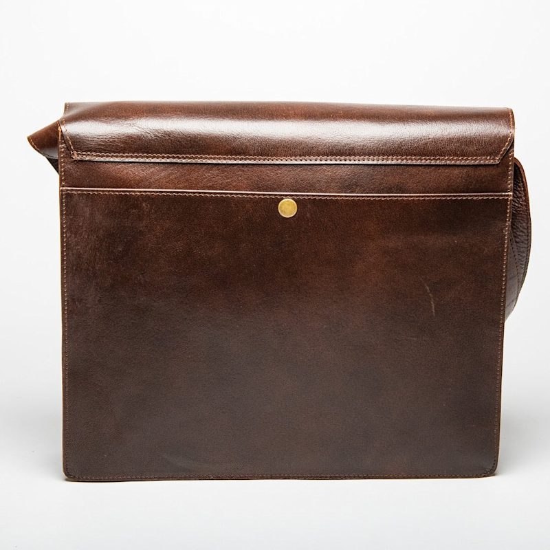 Thumbnail of Handmade Leather Messenger Bag, Travel Laptop Briefcase image