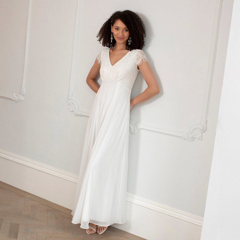 Thumbnail of Adele Wedding Gown In Ivory image