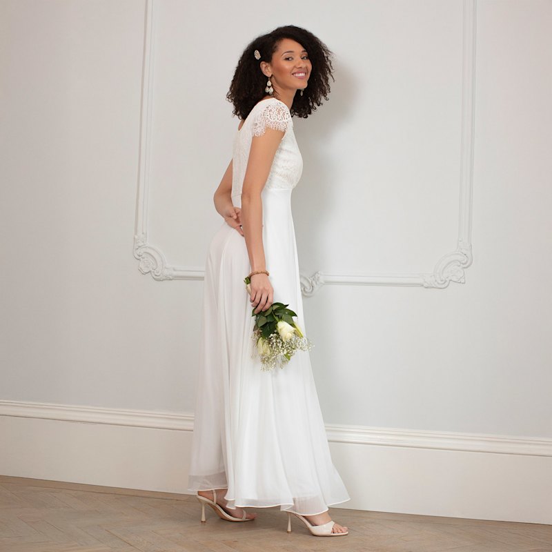 Thumbnail of Adele Wedding Gown In Ivory image