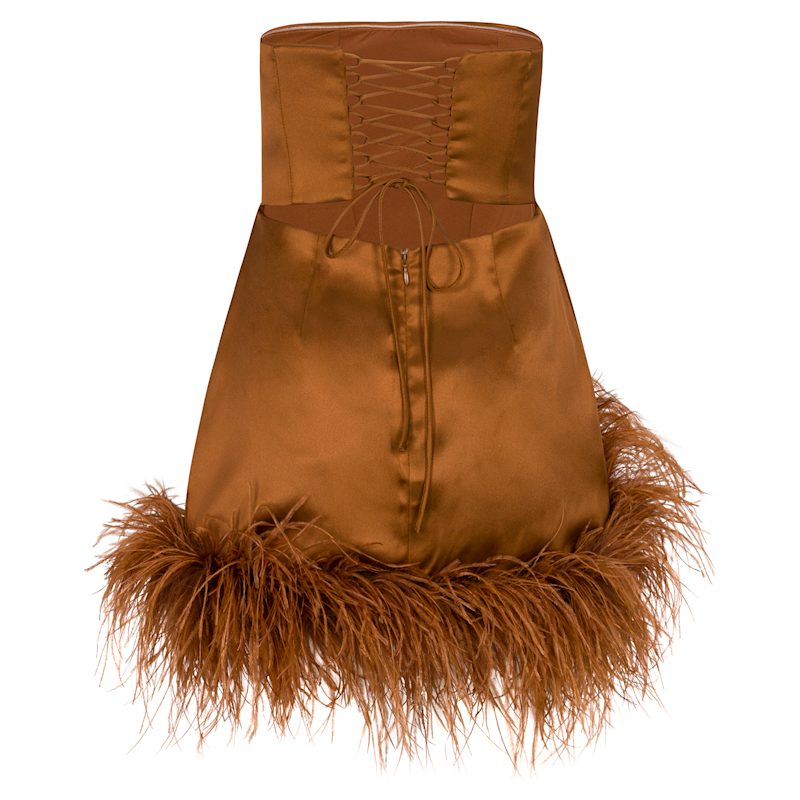 Thumbnail of Adrienne Dress - Bronze image