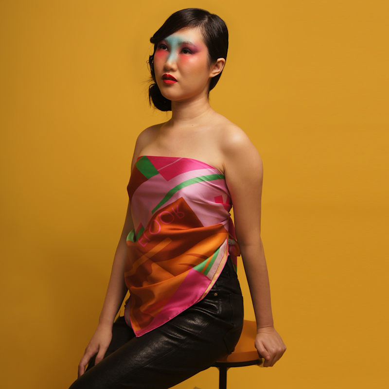 Thumbnail of This Woman's Day - Silk Scarf Collection image