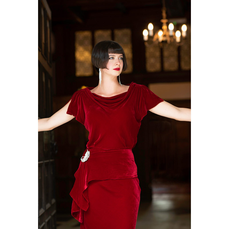 knee length dresses for ladies The Agatha Maxi Dress main image 1