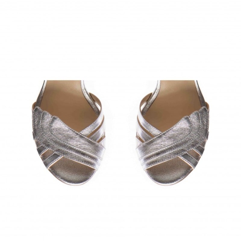 Thumbnail of Aisha Silver Sandals image