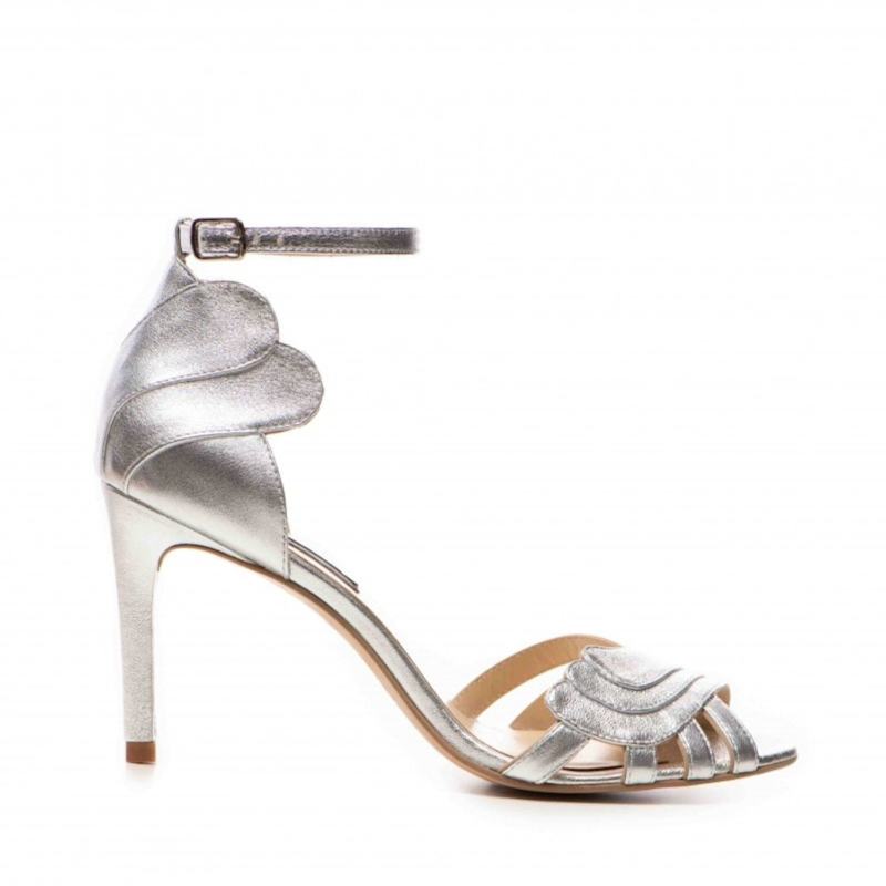 Thumbnail of Aisha Silver Sandals image
