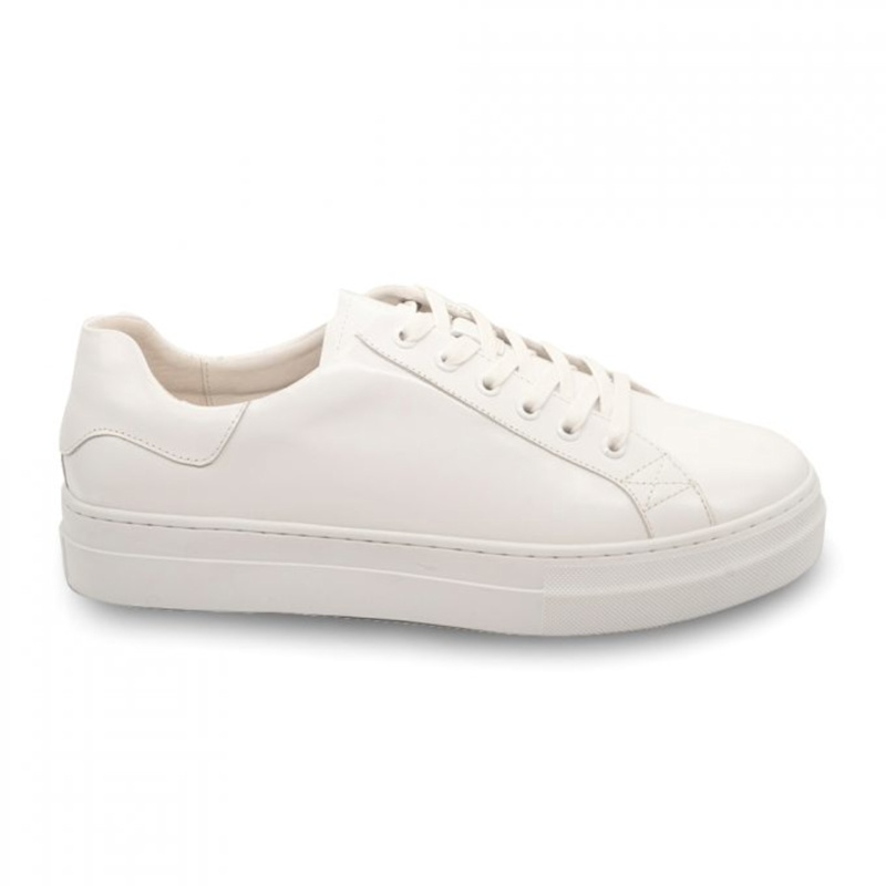 Thumbnail of Leather Sneakers – White image