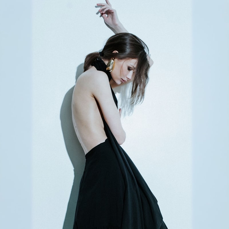 Centre Piece Alaya Maxi Halter Dress - Black
