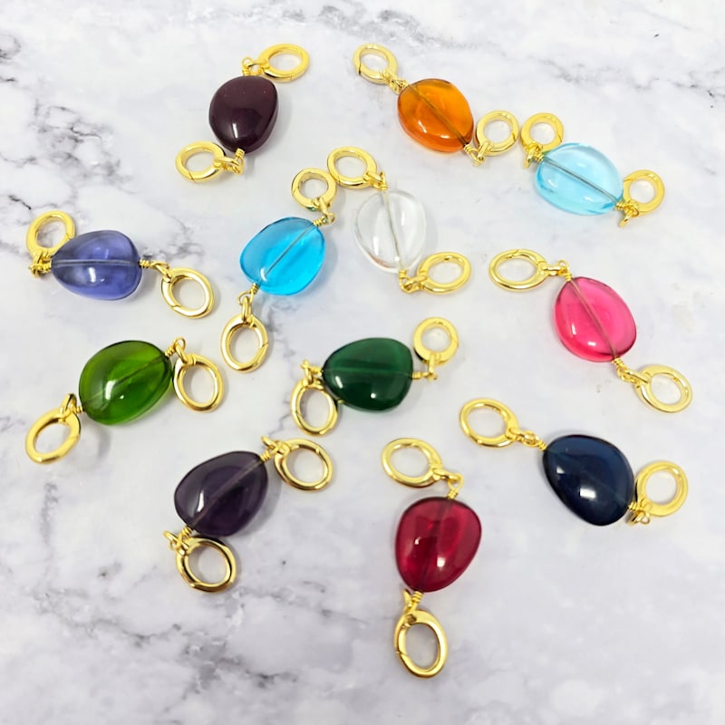 Thumbnail of Amethyst February Birthstone Statement Pendant Necklace image