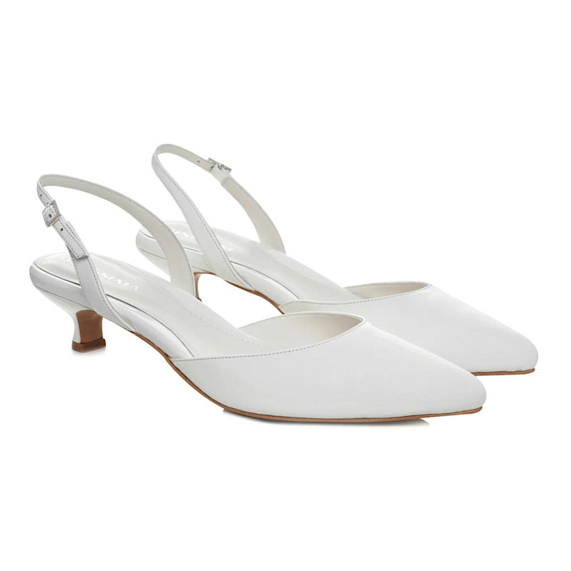 Thumbnail of Alice White Slingbacks - Kitten Heels image