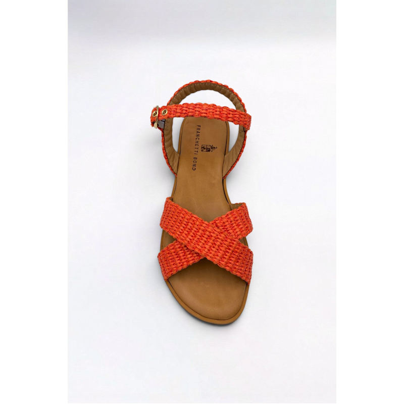 Thumbnail of Alicia Italian Raffia Orange image