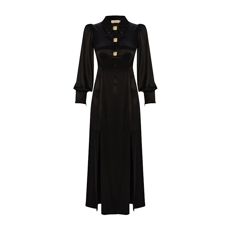 Thumbnail of Alivia Midi Dress – Black image