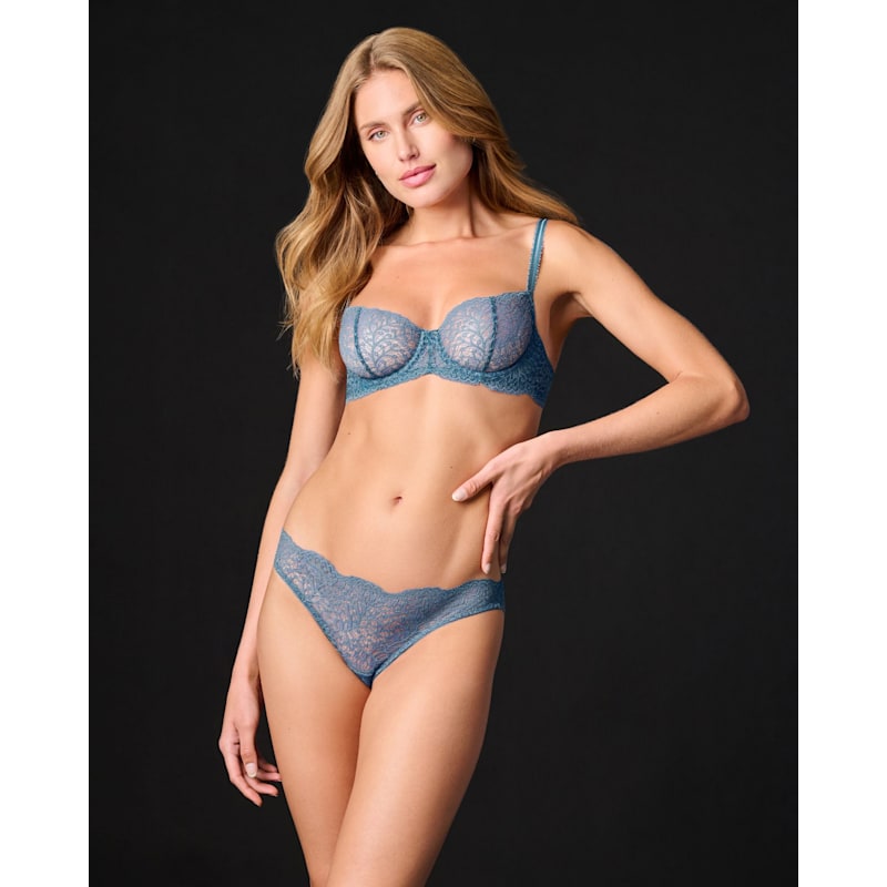 Thumbnail of Allegra Balconette Bra Parisian Blue image