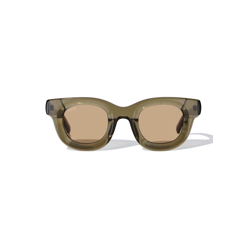 Thumbnail of Alondo Champagne Acetate Wayfarer Sunglasses image