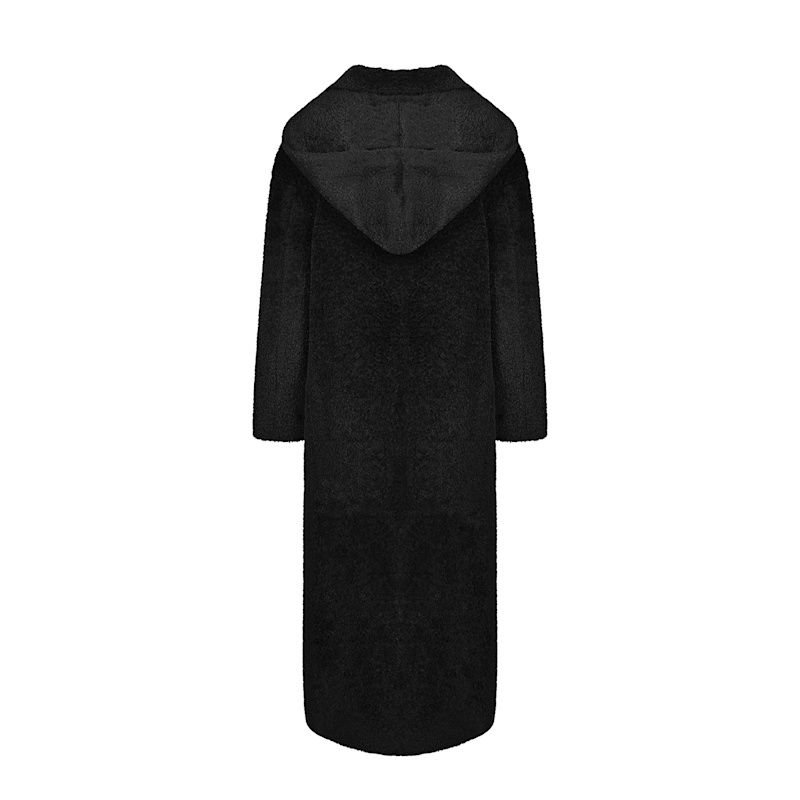 ジャケット・アウター MARNO Helena coat black hernan_10k_black_vorderansicht