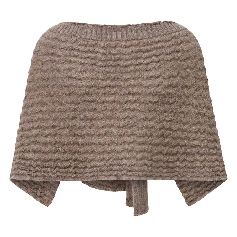 Thumbnail of Alpaca Capelet - Mink image