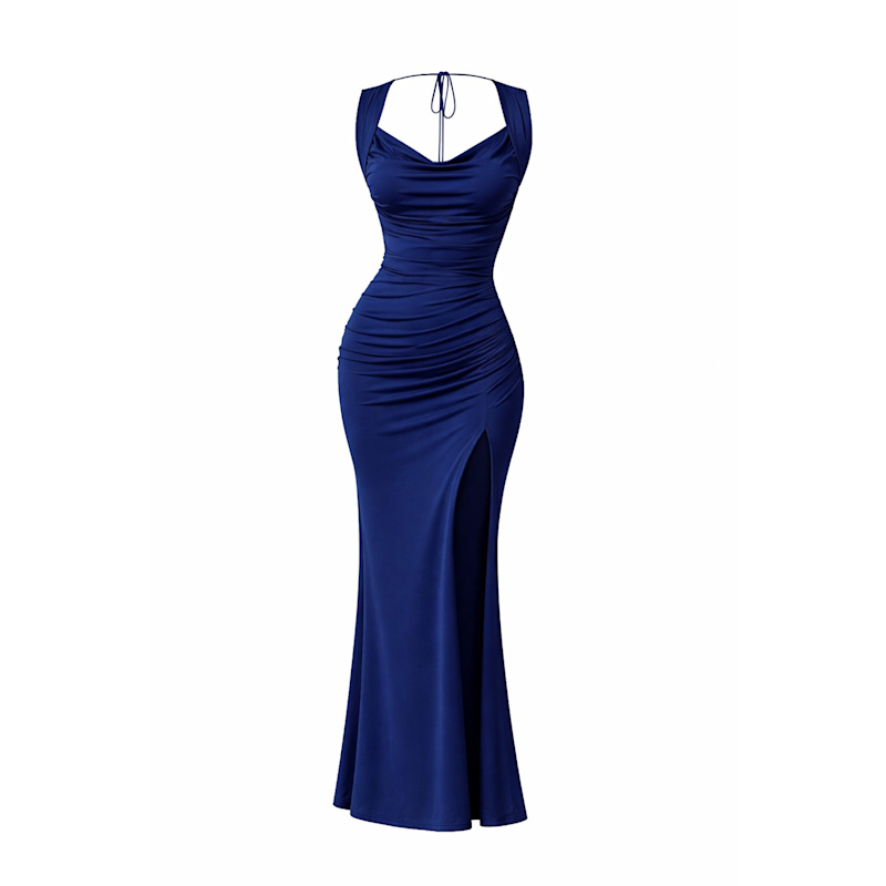 Thumbnail of Amari Maxi Dress - Navy Blue image