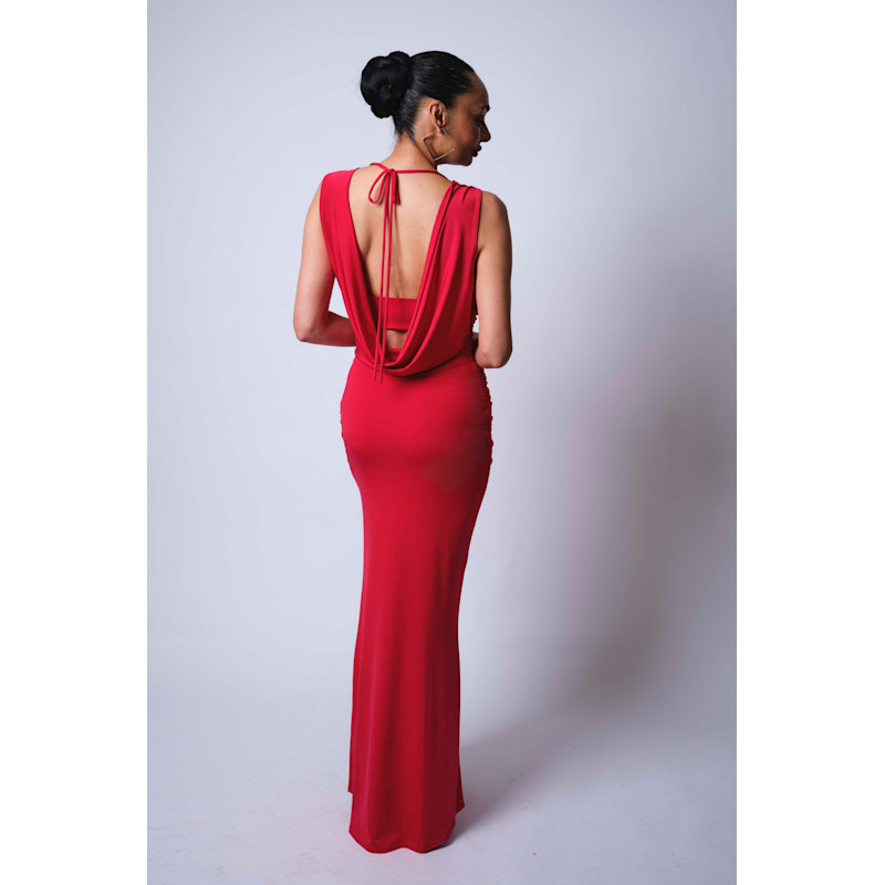 Thumbnail of Amari Maxi Dress - Red image