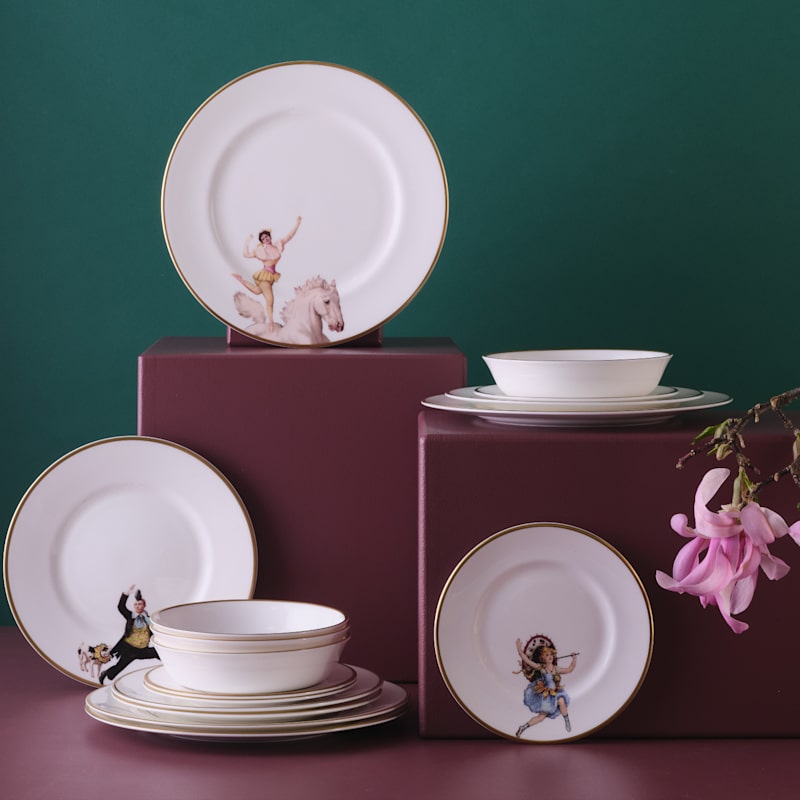 Thumbnail of Amazing Miss Rose Dinner Plate image