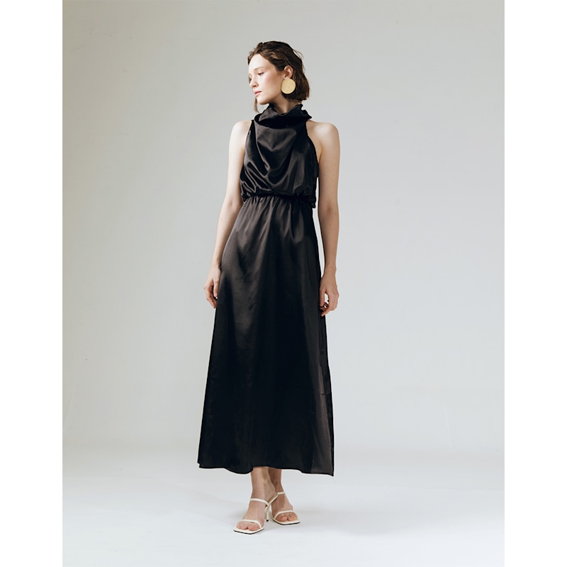 princess polly baby blue dress black gown bridesmaid