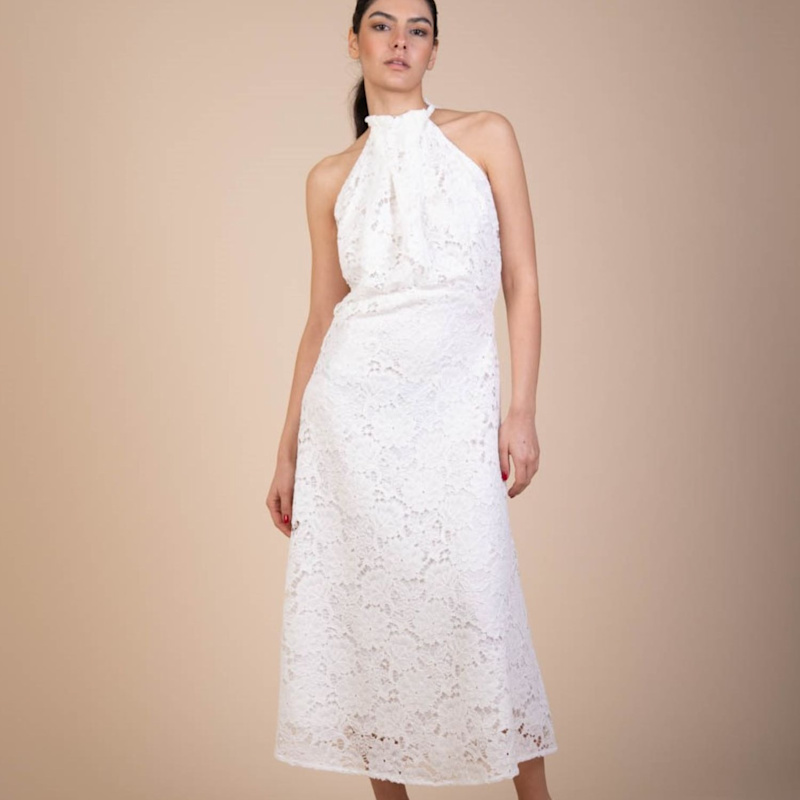 chinese dress ladies Amelia Lace-Up Mermaid Formal Dress
