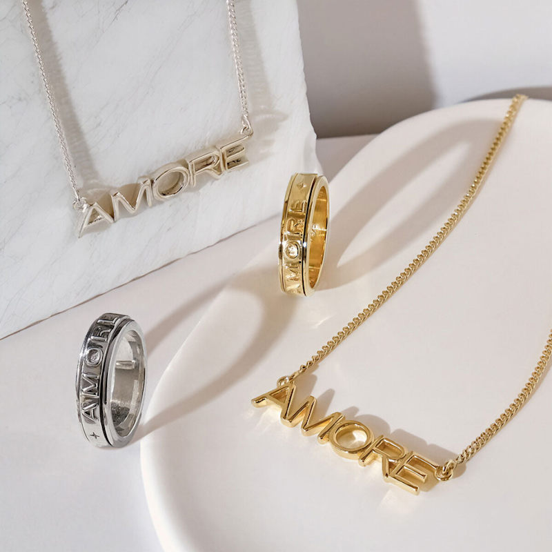Thumbnail of Amore Gold Necklace image