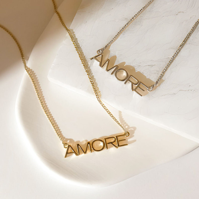 Thumbnail of Amore Gold Necklace image
