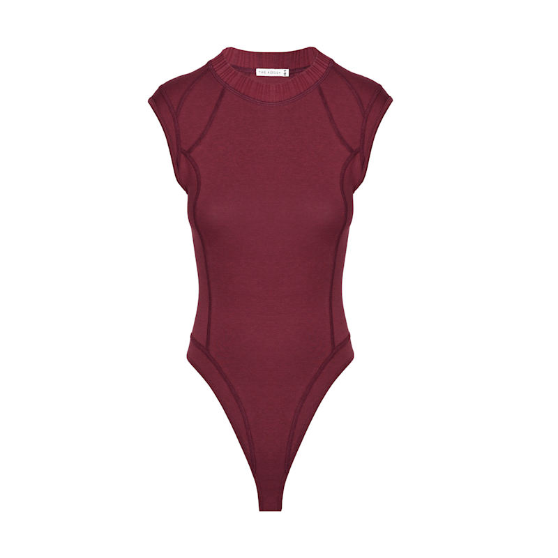 Thumbnail of Amory Bodysuit In Burgundy image