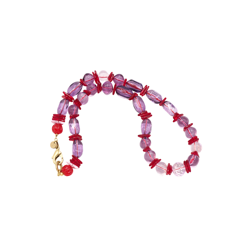 Thumbnail of Ana Necklace - Pink image