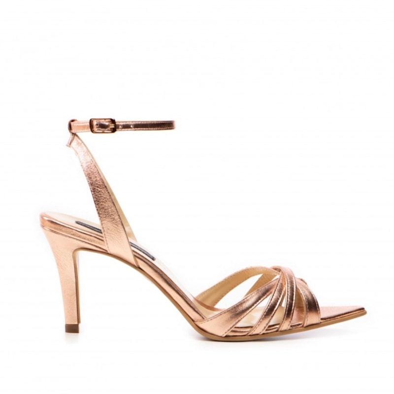 Thumbnail of Ana Rose Gold Heel Sandals image