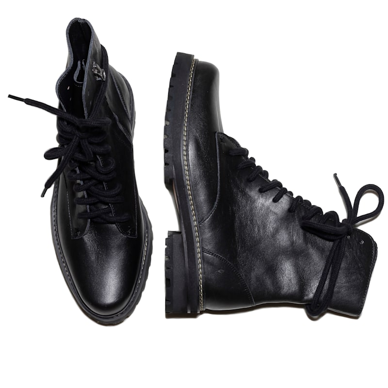 Thumbnail of Angelina Black Combat Boots image