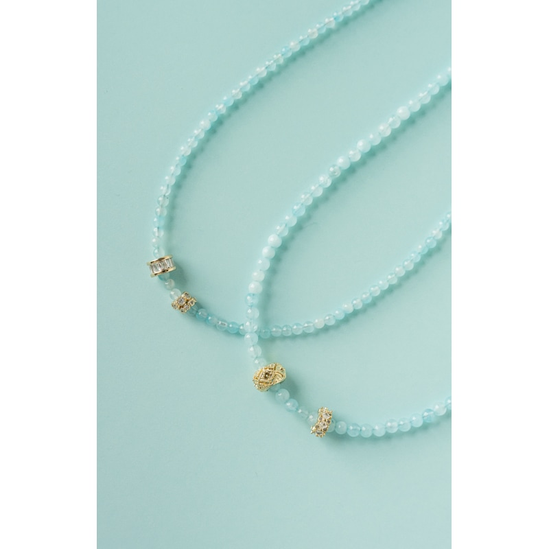 Thumbnail of Ann Trio Necklace - Pink image