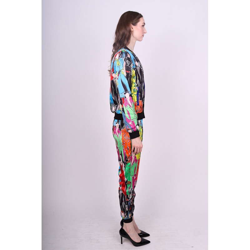 Thumbnail of Printed Heroes Bomber Jacket image