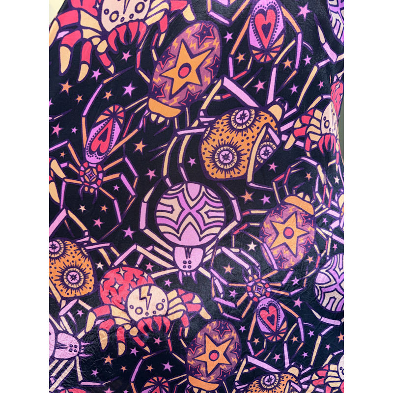 Thumbnail of Multicolor Spiders From Mars Short Dress image