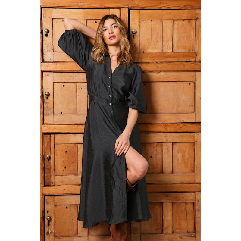 knee length dresses for ladies Rayon Maxi Dress Frida – Azure Beach and Resort Wear main image 0