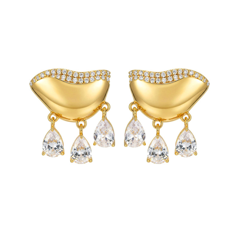 Thumbnail of Aphrodite Earrings - Gold image