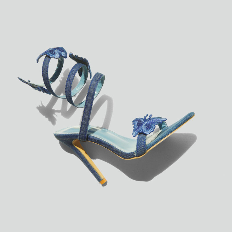 Thumbnail of Aponi Butterfly Heeled Sandal image