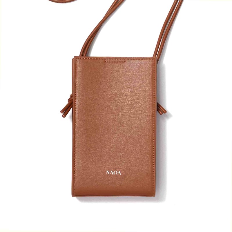 Thumbnail of Phone & Essentials Crossbody Bag Cognac image