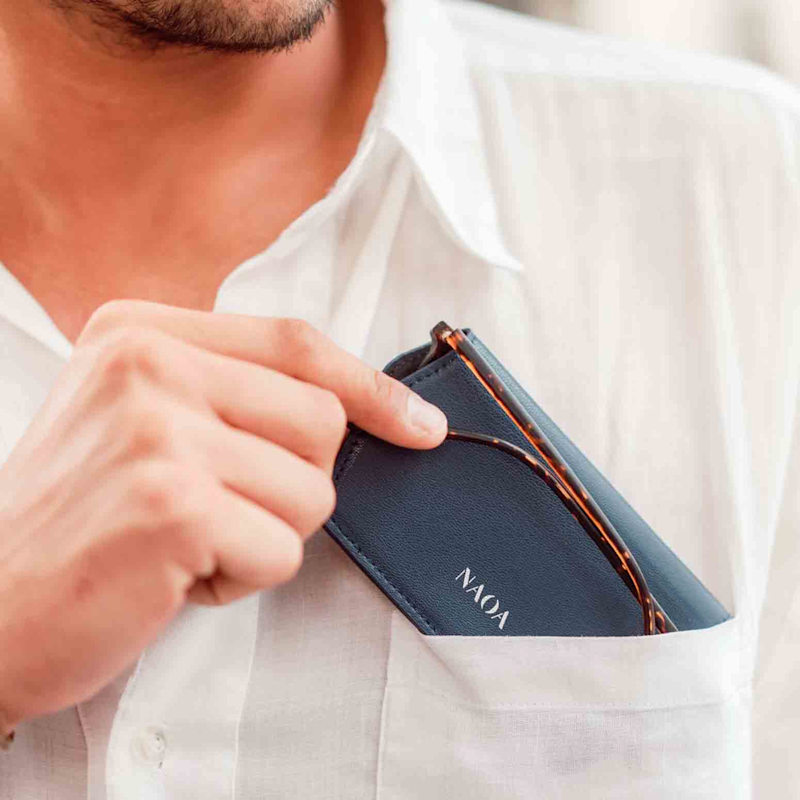 Thumbnail of Slim Glasses Case Navy image