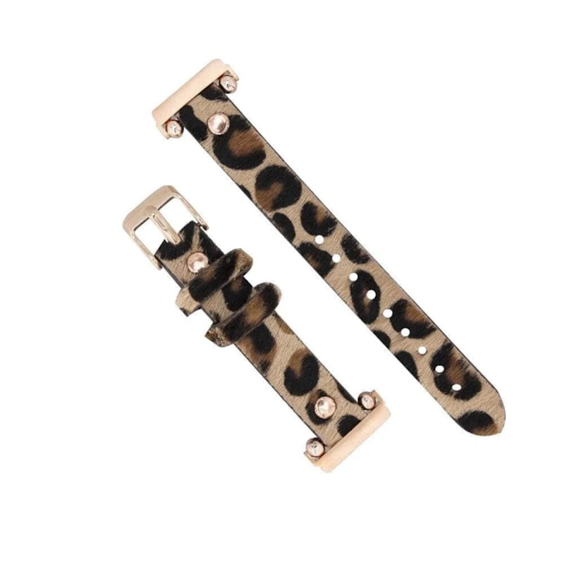 Thumbnail of Apple Watch Leopard Print Leather Strap - Detroit image