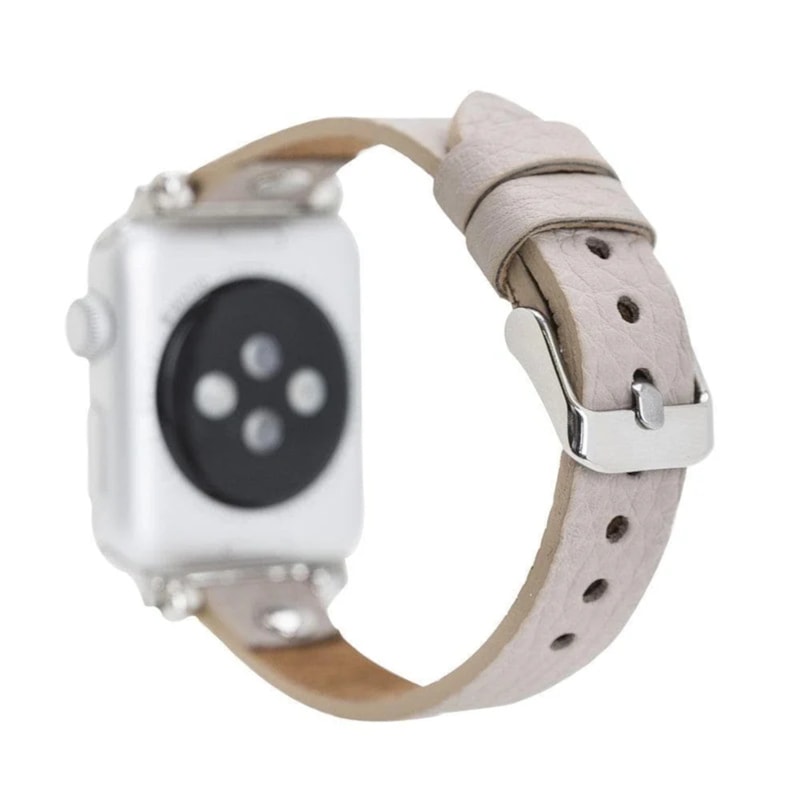 Thumbnail of Apple Watch Light Grey Leather Strap - Detroit image