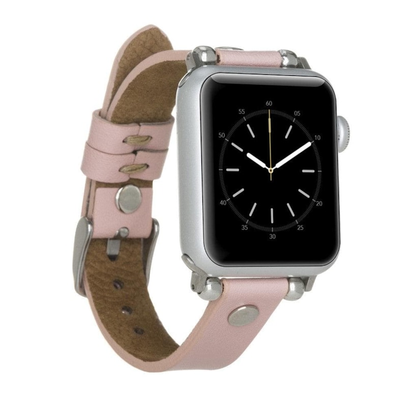 Thumbnail of Apple Watch Pink Leather Strap - Detroit image