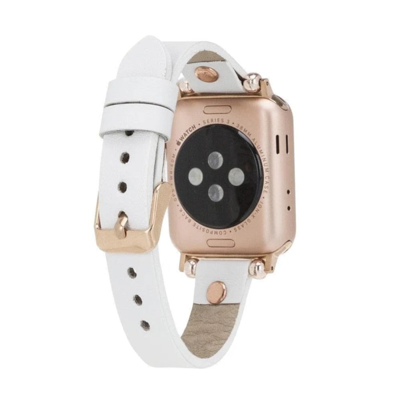 Thumbnail of Apple Watch White Leather Strap - Detroit image
