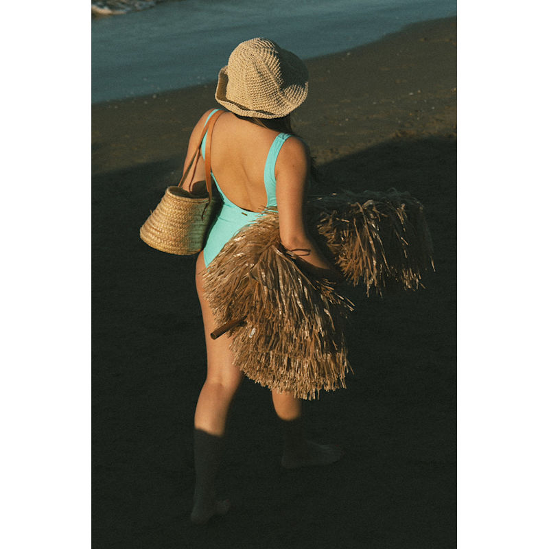 Thumbnail of Aqva Blue Balmins One-Piece Swimsuit image