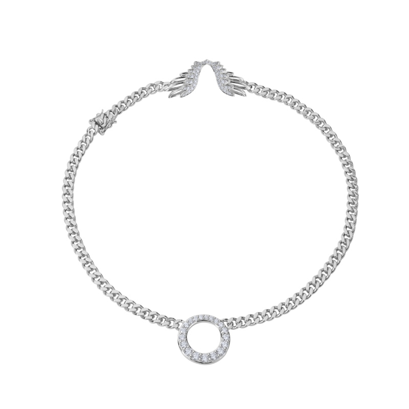Thumbnail of Archangel Halo Wings™ Premium Sterling Silver Choker - Limited Edition image