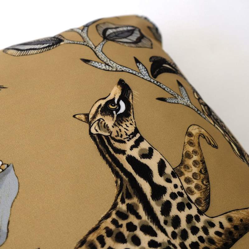 Thumbnail of Ardmore - Camp Critters Gold Outdoor Cushion Cover image